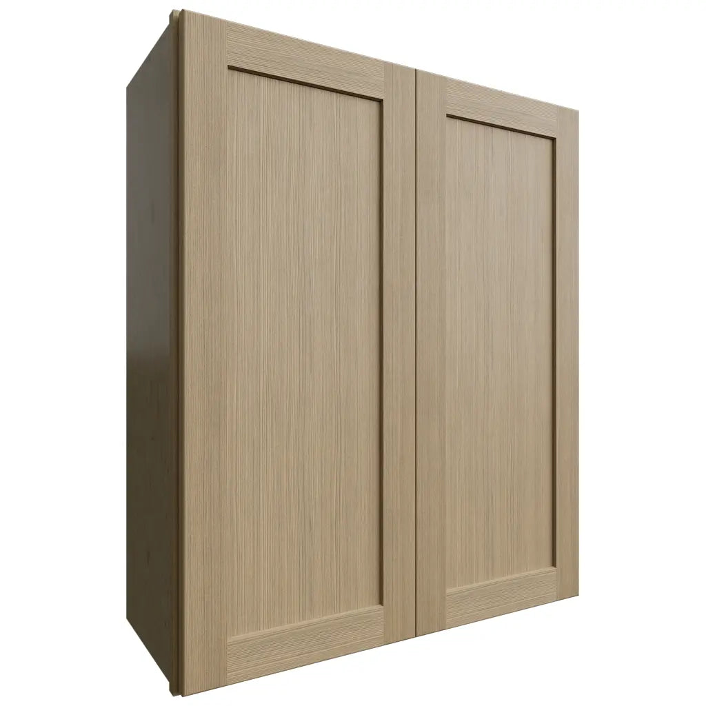 Fabuwood Allure Galaxy Desert Oak 30" W X 36" H X 12" D Double Door Wall Cabinet