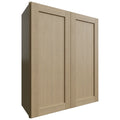 Fabuwood Allure Galaxy Desert Oak 30" W X 36" H X 12" D Double Door Wall Cabinet