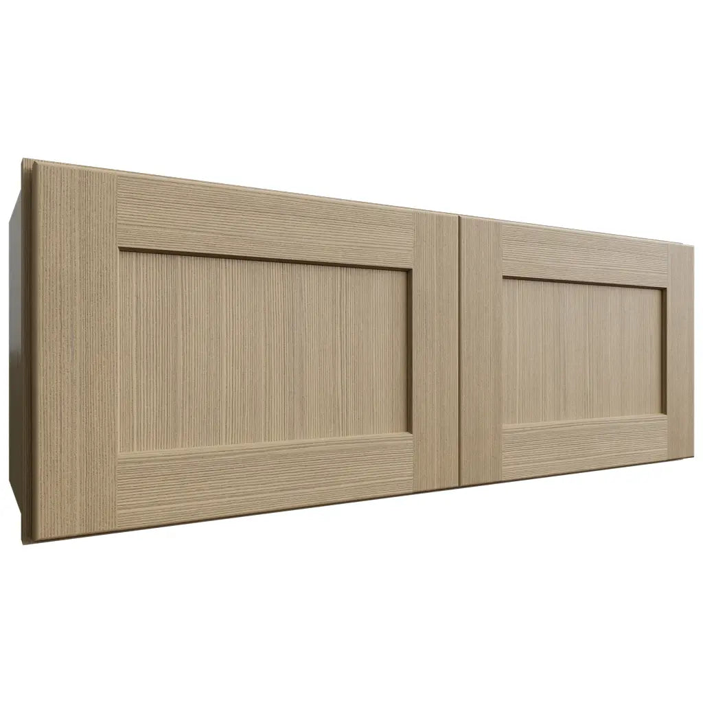 Fabuwood Allure Galaxy Desert Oak 33" W X 12" H X 12" D Double Door Wall Cabinet