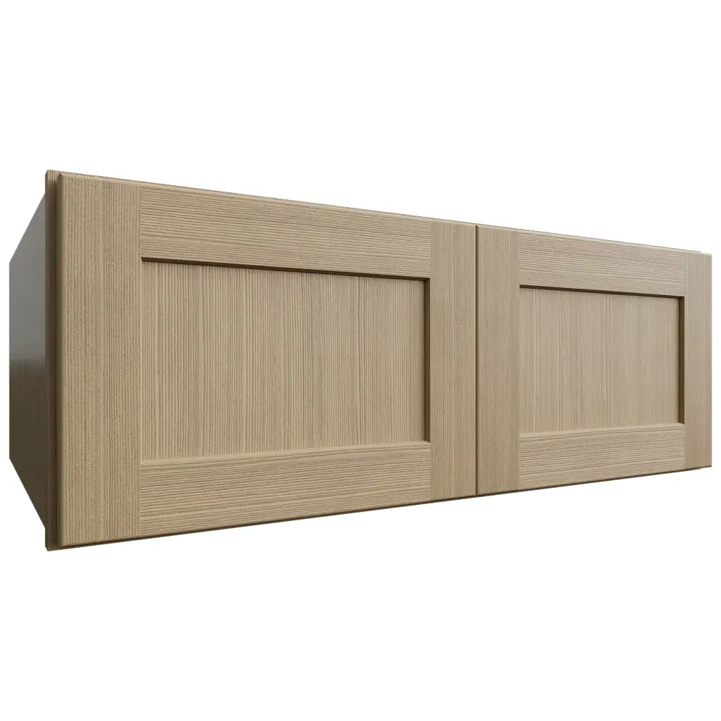 Fabuwood Allure Galaxy Desert Oak 33" W X 12" H X 24" D Double Door Wall Cabinet