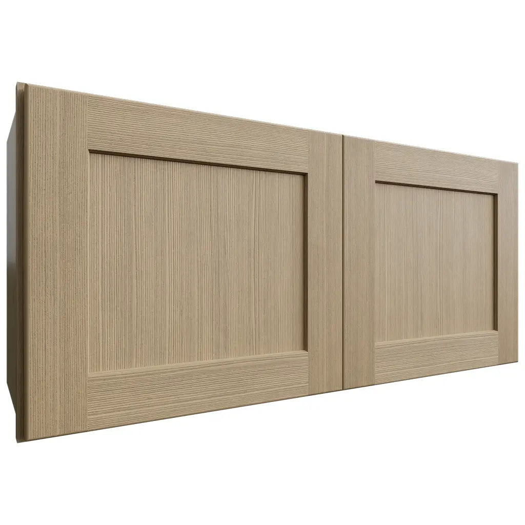 Fabuwood Allure Galaxy Desert Oak 33" W X 15" H X 12" D Double Door Wall Cabinet