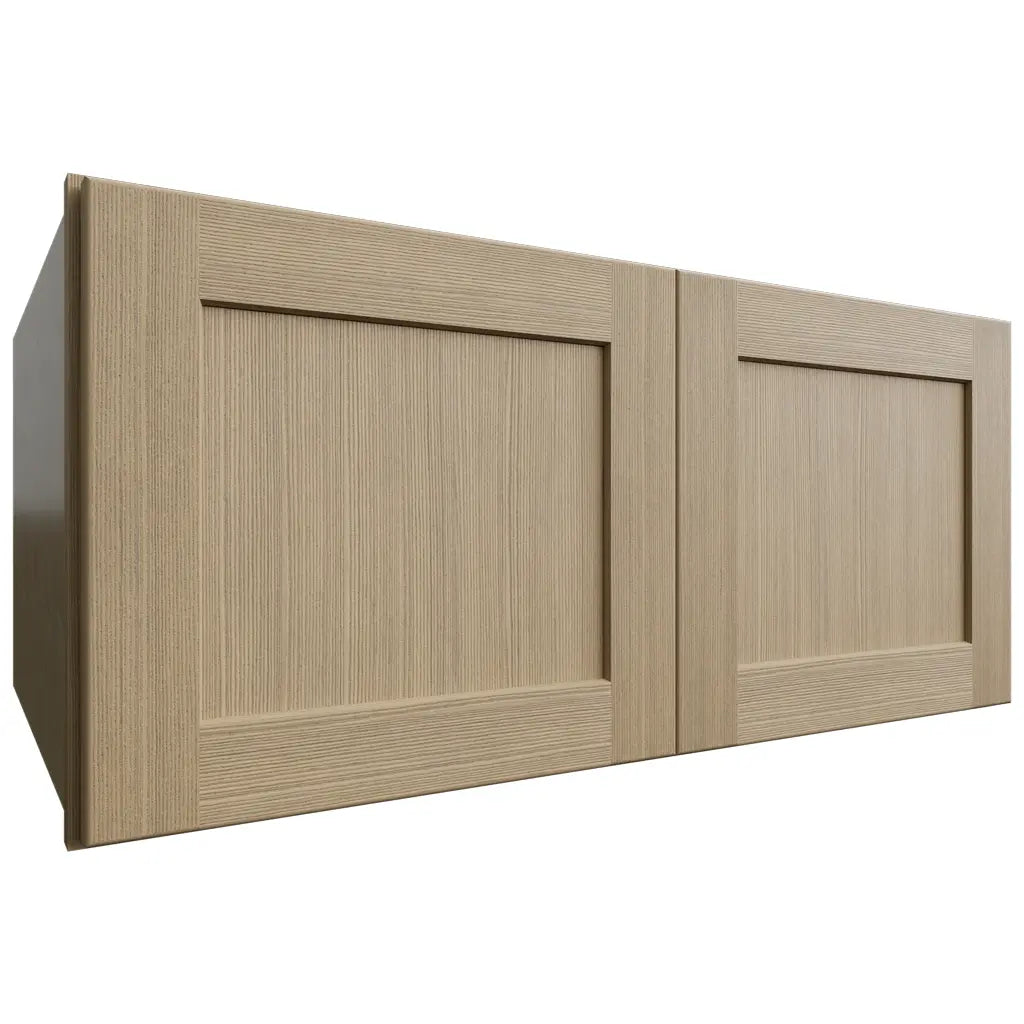 Fabuwood Allure Galaxy Desert Oak 33" W X 15" H X 24" D Double Door Wall Cabinet