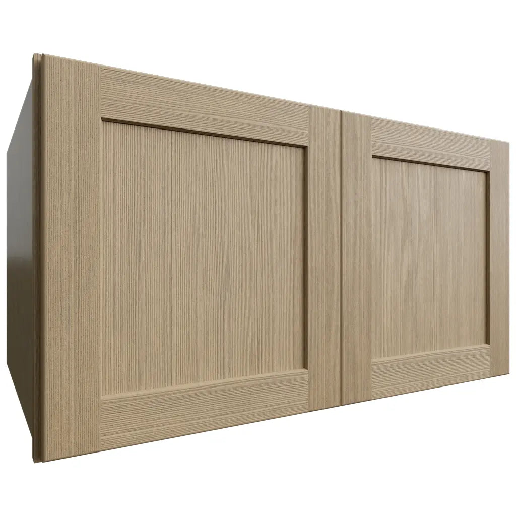 Fabuwood Allure Galaxy Desert Oak 33" W X 18" H X 24" D Double Door Wall Cabinet