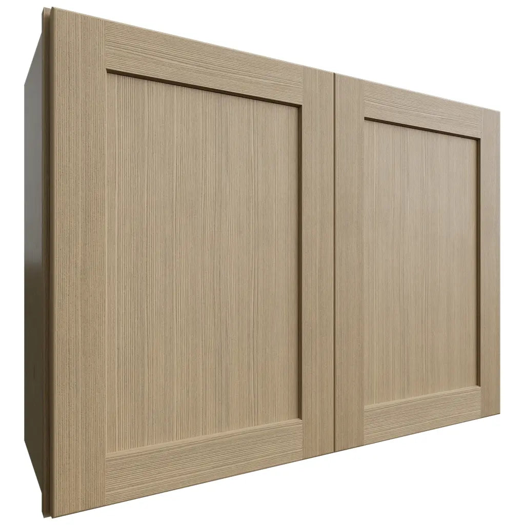 Fabuwood Allure Galaxy Desert Oak 33" W X 24" H X 12" D Double Door Wall Cabinet