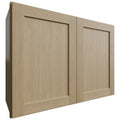 Fabuwood Allure Galaxy Desert Oak 33" W X 24" H X 12" D Double Door Wall Cabinet