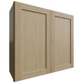 Fabuwood Allure Galaxy Desert Oak 33" W X 30" H X 12" D Double Door Wall Cabinet