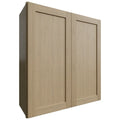 Fabuwood Allure Galaxy Desert Oak 33" W X 36" H X 12" D Double Door Wall Cabinet