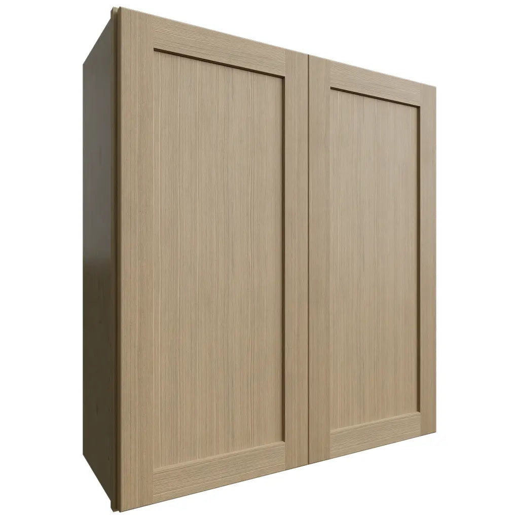 Fabuwood Allure Galaxy Desert Oak 33" W X 36" H X 12" D Double Door Wall Cabinet