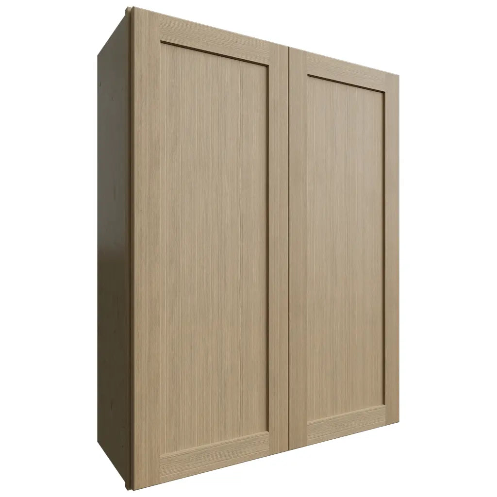 Fabuwood Allure Galaxy Desert Oak 33" W X 42" H X 12" D Double Door Wall Cabinet
