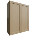 Fabuwood Allure Galaxy Desert Oak 33" W X 42" H X 12" D Double Door Wall Cabinet