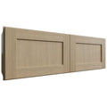 Fabuwood Allure Galaxy Desert Oak 36" W X 12" H X 12" D Double Door Wall Cabinet