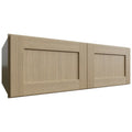 Fabuwood Allure Galaxy Desert Oak 36" W X 12" H X 24" D Double Door Wall Cabinet