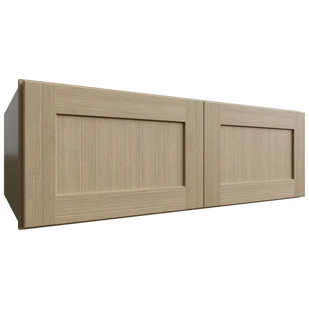 Fabuwood Allure Galaxy Desert Oak 36" W X 12" H X 24" D Double Door Wall Cabinet