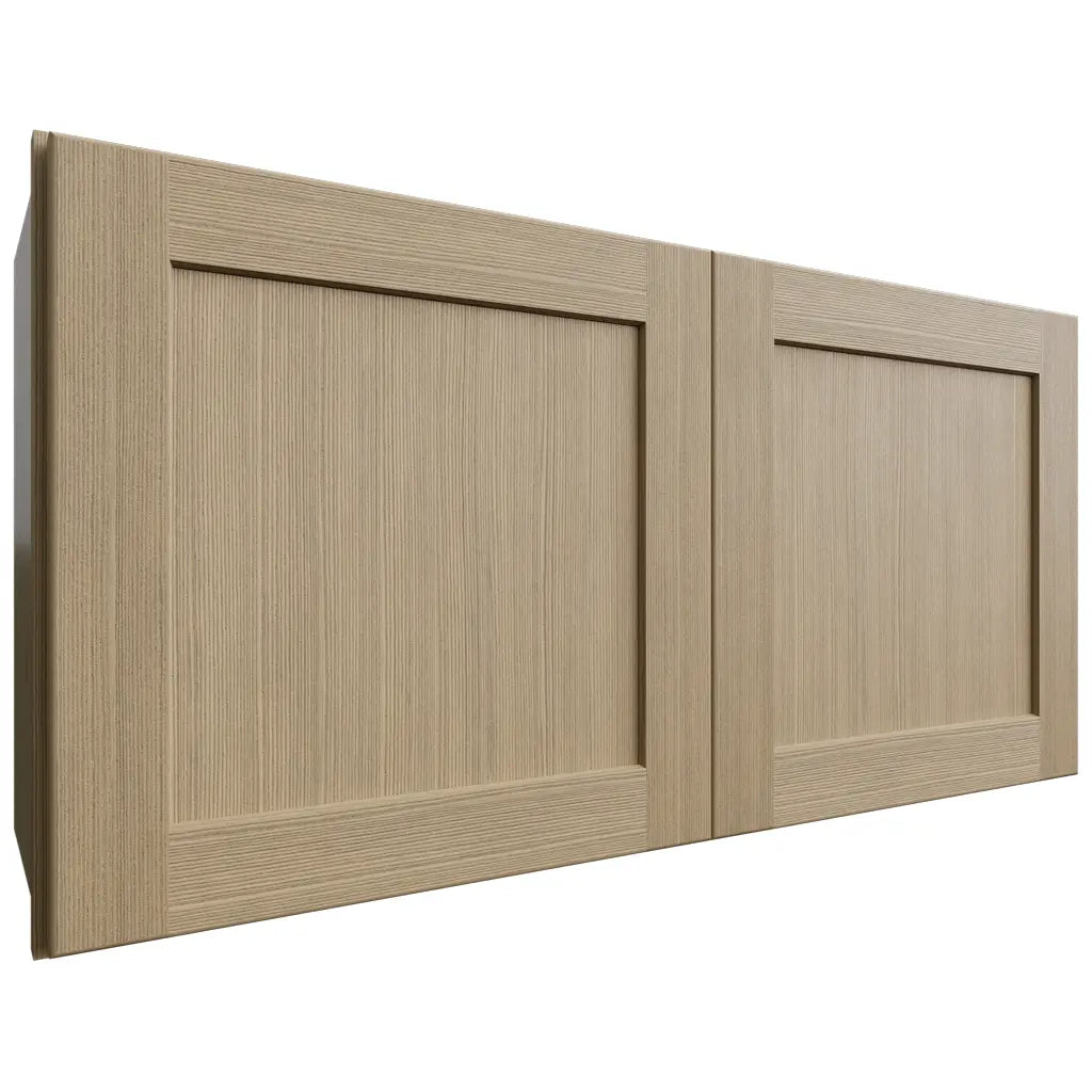 Fabuwood Allure Galaxy Desert Oak 36" W X 18" H X 12" D Double Door Wall Cabinet