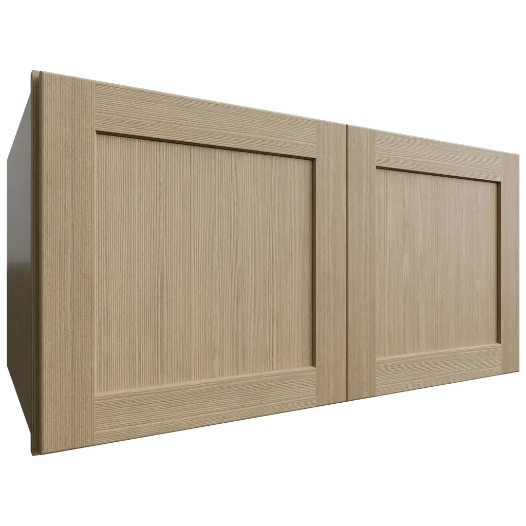 Fabuwood Allure Galaxy Desert Oak 36" W X 18" H X 24" D Double Door Wall Cabinet
