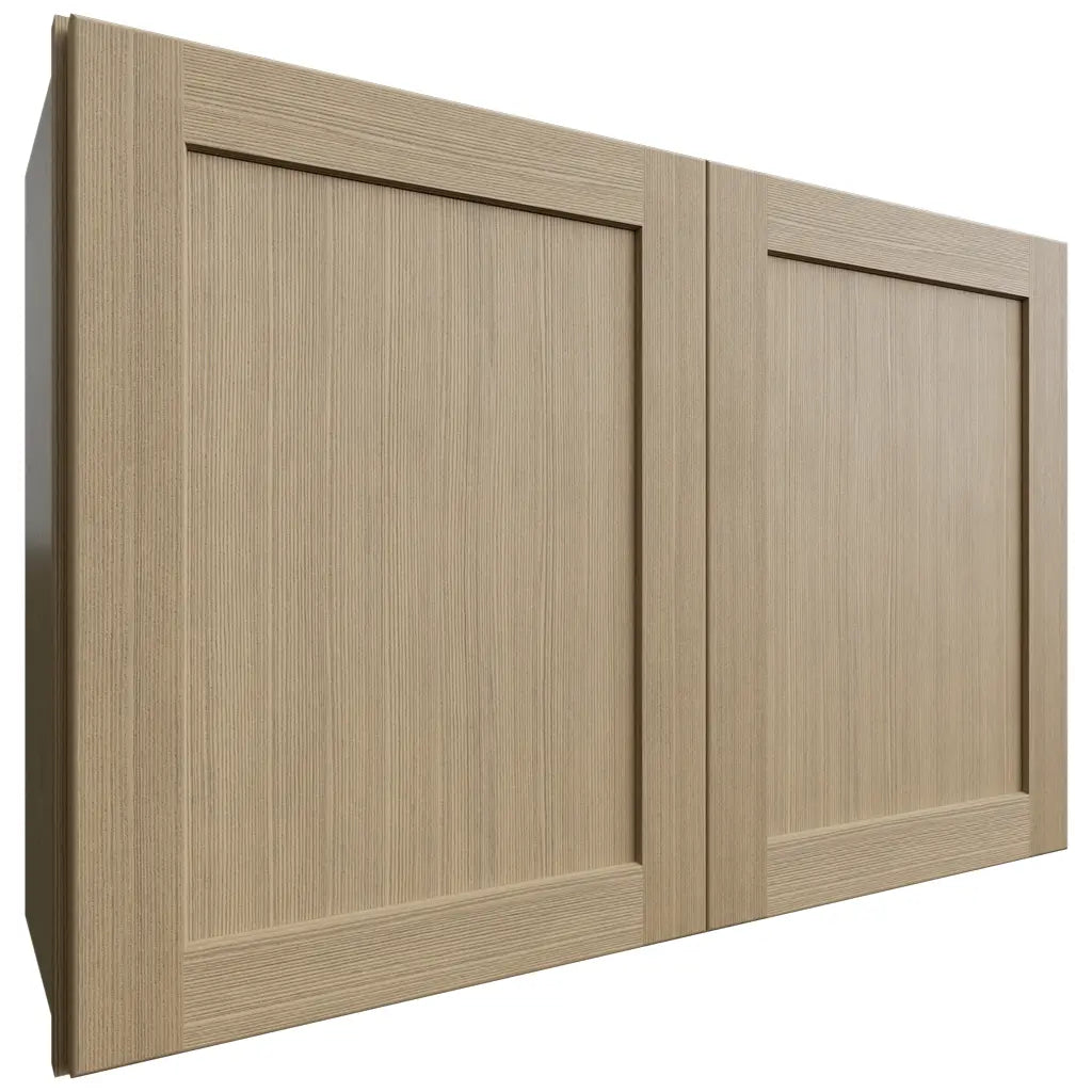 Fabuwood Allure Galaxy Desert Oak 36" W X 24" H X 12" D Double Door Wall Cabinet