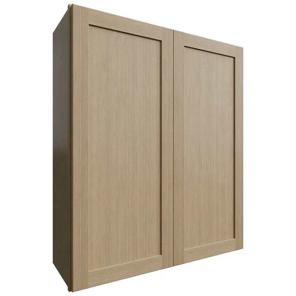 Fabuwood Allure Galaxy Desert Oak 36" W X 42" H X 12" D Double Door Wall Cabinet