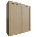 Fabuwood Allure Galaxy Desert Oak 36" W X 42" H X 12" D Double Door Wall Cabinet