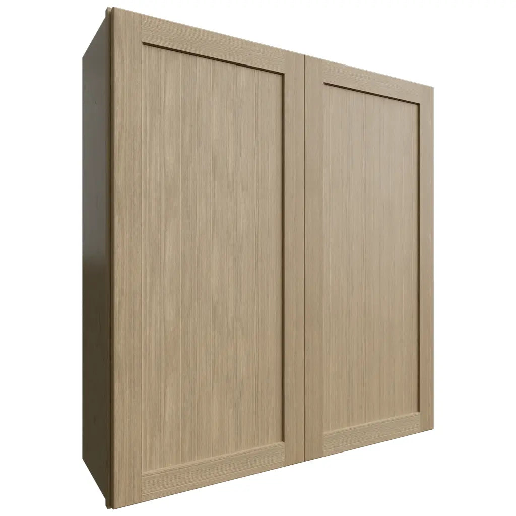 Fabuwood Allure Galaxy Desert Oak 39" W X 42" H X 12" D Double Door Wall Cabinet