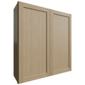 Fabuwood Allure Galaxy Desert Oak 39" W X 42" H X 12" D Double Door Wall Cabinet