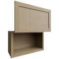 Fabuwood Allure Galaxy Desert Oak 30" W X 18" H X 12" D Wall Appliance Center Cabinet