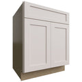 Fabuwood Allure Galaxy Dove 27" W X 34 1/2" H X 24" D Double Door Base Cabinet