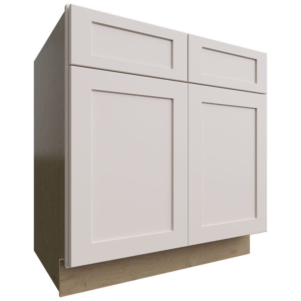 Fabuwood Allure Galaxy Dove 33" W X 34 1/2" H X 24" D Double Door Base Cabinet