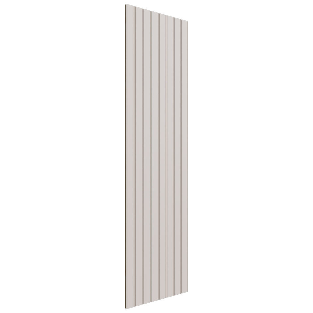 Fabuwood Allure Galaxy Dove 12" W X 47 1/2" H X 3/8" D Beaded Panel Plank