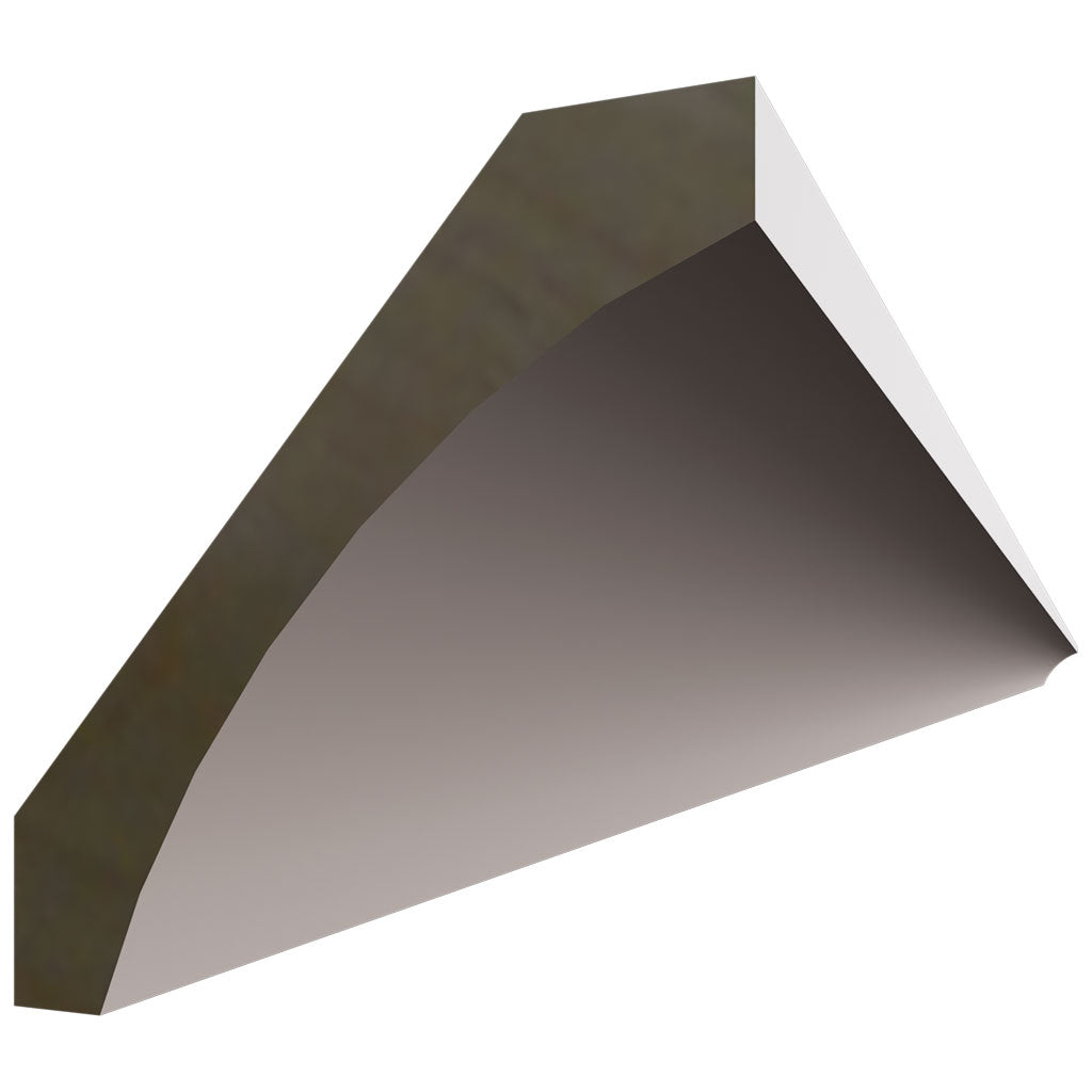 Fabuwood Allure Galaxy Dove 96" W X 2 5/8" H X 2 5/8" D Large Cove Molding