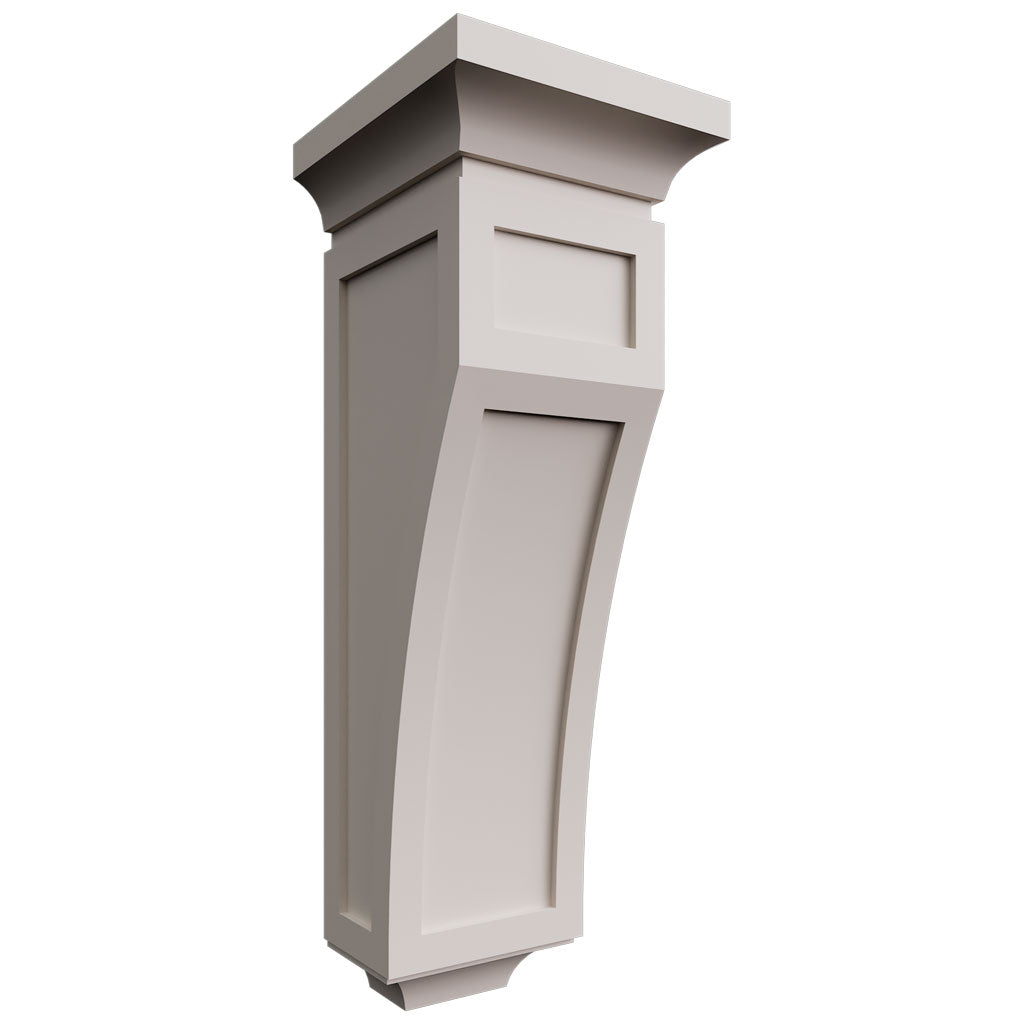 Fabuwood Allure Luna Dove 5 1/4" W X 12 1/2" H X 4 1/2" D Wall Corbels