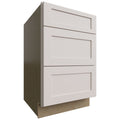 Fabuwood Allure Galaxy Dove 21" W X 34 1/2" H X 24" D 3 Drawer Base Cabinet