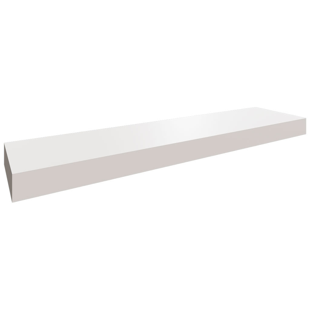 Fabuwood Allure Luna Dove 42" W X 2 1/2" H X 10" D Floating Shelf