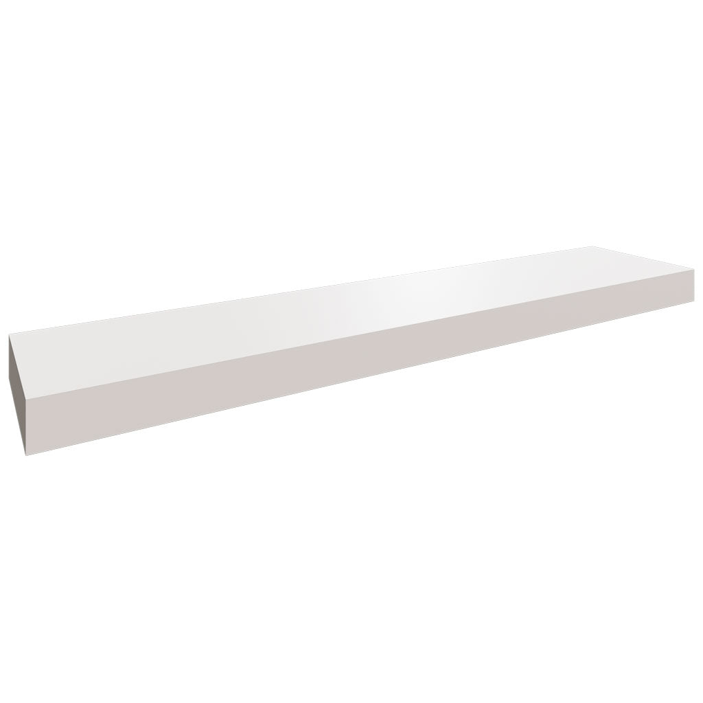 Fabuwood Allure Galaxy Dove 48" W X 2 1/2" H X 10" D Floating Shelf