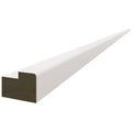 Fabuwood Allure Galaxy Dove 96" W X 1" H X 1 1/2" D Light Rail Molding