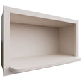 Fabuwood Allure Galaxy Dove 30" W X 18" H X 12" D Microwave Cabinet