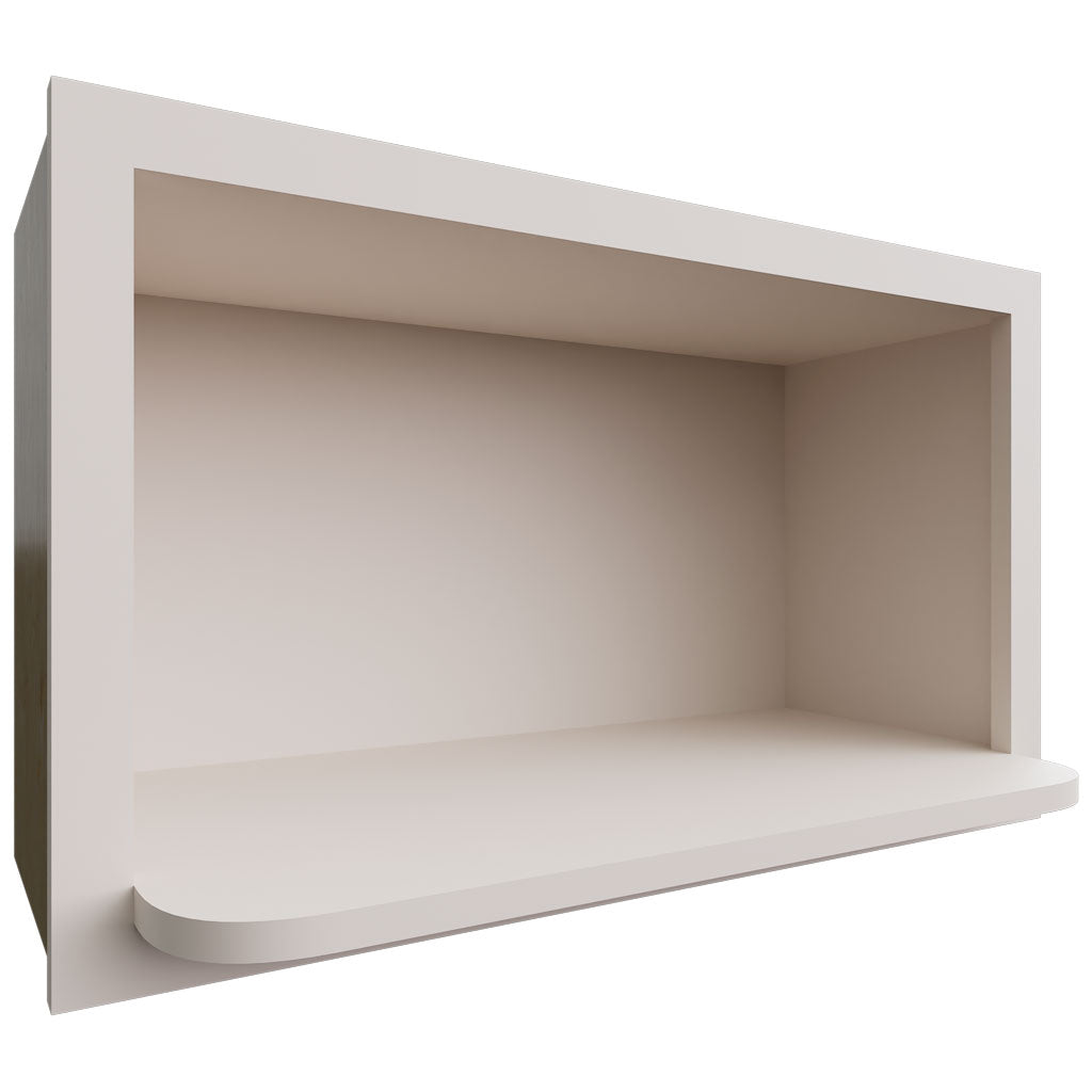 Fabuwood Allure Galaxy Dove 30" W X 18" H X 12" D Microwave Cabinet