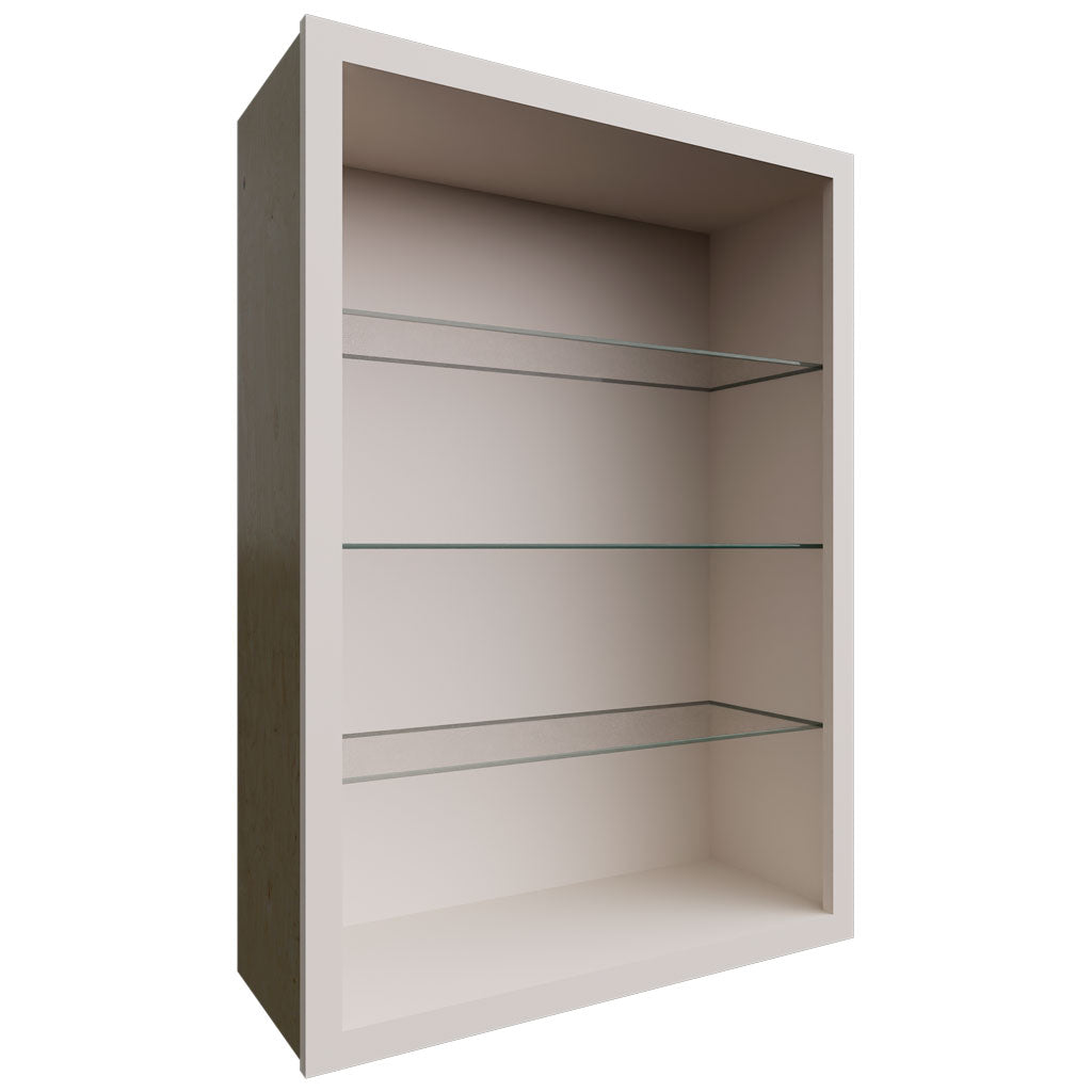 Fabuwood Allure Galaxy Dove 30" W X 42" H X 12" D Wall No Door Cabinet