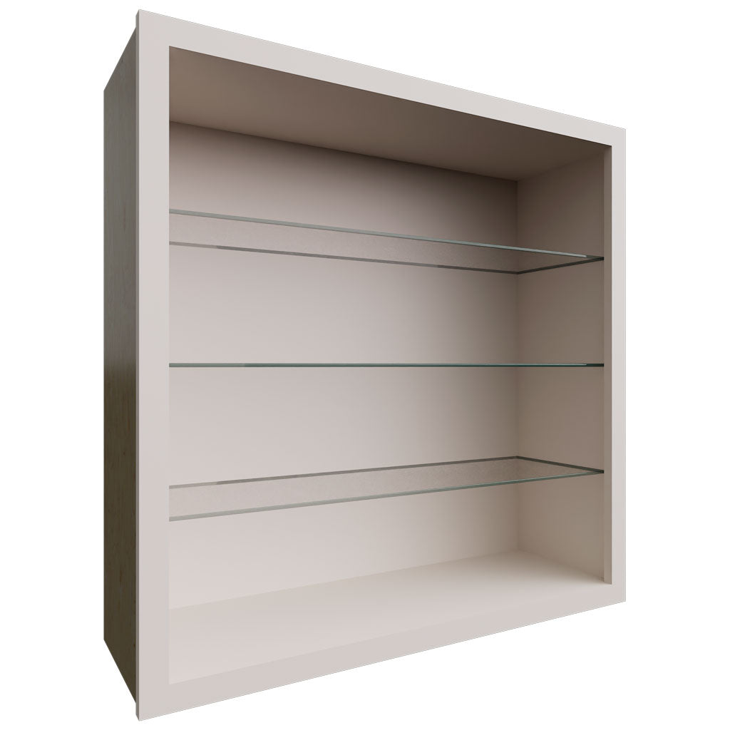 Fabuwood Allure Luna Dove 36" W X 36" H X 12" D Wall No Door Cabinet