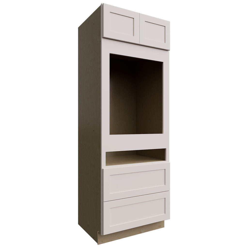 Fabuwood Allure Galaxy Dove 33" W X 84" H X 24" D Combo Oven Tall Cabinet