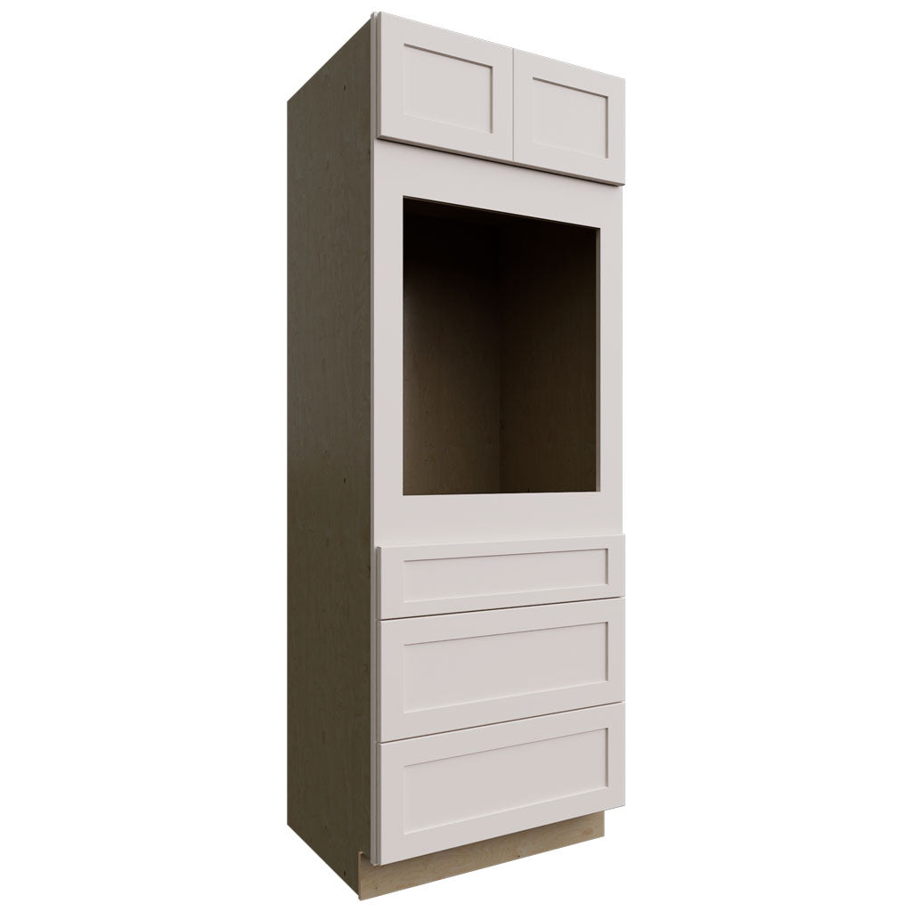 Fabuwood Allure Galaxy Dove 33" W X 84" H X 24" D Single Oven Tall Cabinet