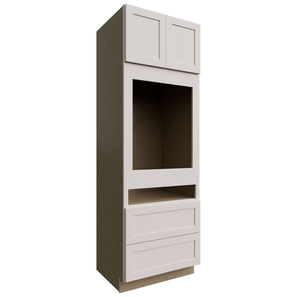 Fabuwood Allure Galaxy Dove 33" W X 90" H X 24" D Combo Oven Tall Cabinet
