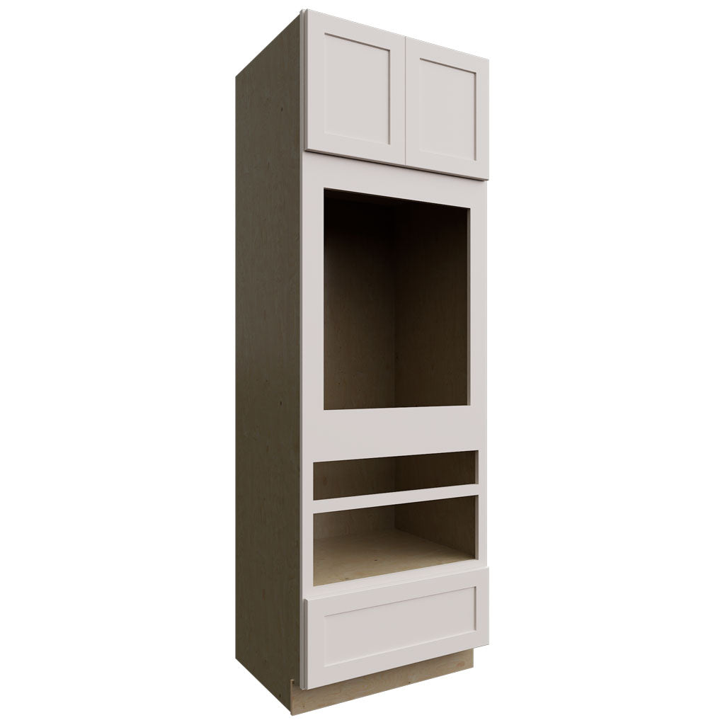 Fabuwood Allure Galaxy Dove 33" W X 90" H X 24" D Double Oven Tall Cabinet