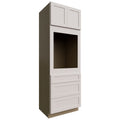 Fabuwood Allure Galaxy Dove 33" W X 90" H X 24" D Single Oven Tall Cabinet