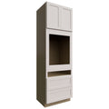 Fabuwood Allure Galaxy Dove 33" W X 96" H X 24" D Combo Oven Tall Cabinet