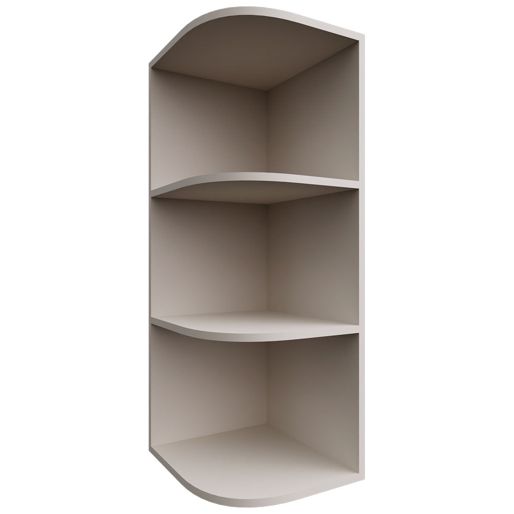 Fabuwood Allure Galaxy Dove 12" W X 30" H X 12" D Wall Open End Cabinet