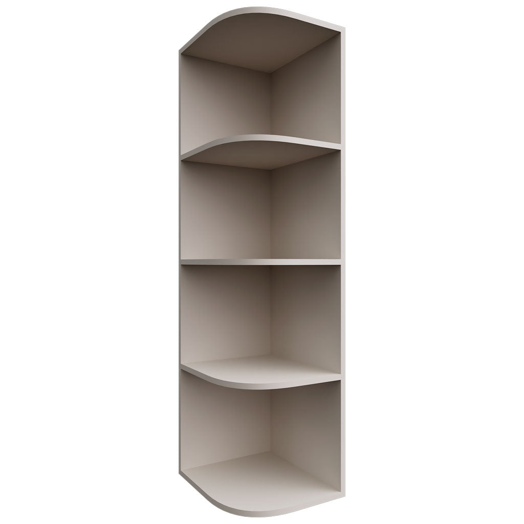 Fabuwood Allure Galaxy Dove 12" W X 42" H X 12" D Wall Open End Cabinet