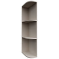 Fabuwood Allure Galaxy Dove 06" W X 36" H X 12" D Wall Open Left End Cabinet