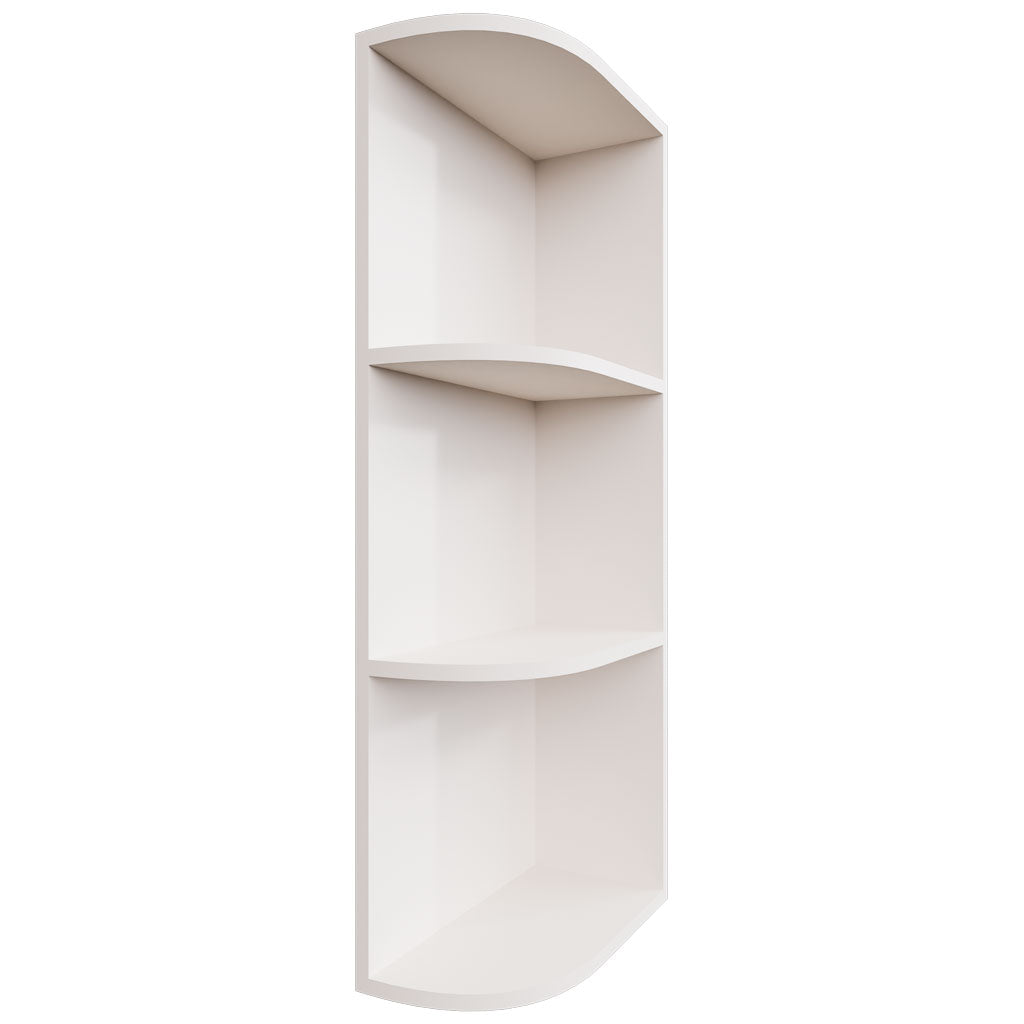 Fabuwood Allure Luna Dove 06" W X 30" H X 12" D Wall Open Right End Cabinet