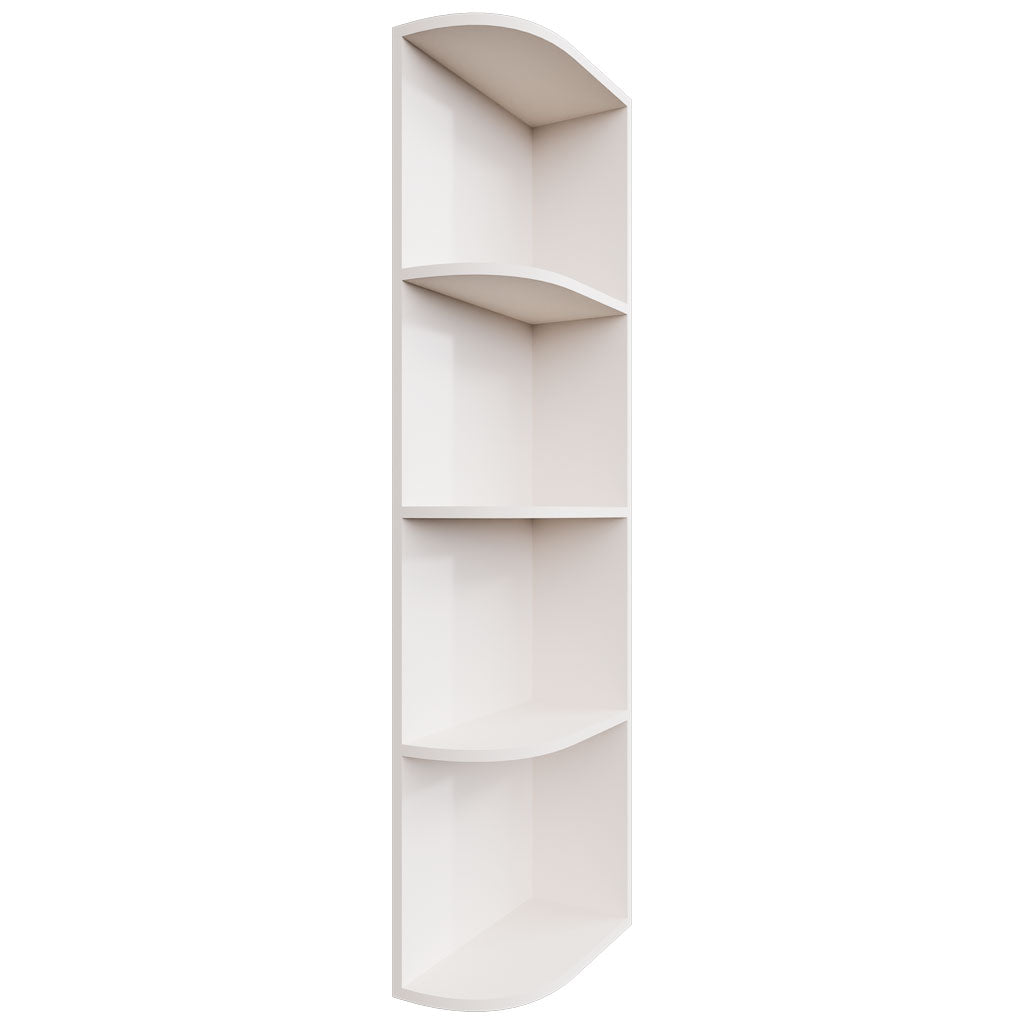 Fabuwood Allure Luna Dove 06" W X 42" H X 12" D Wall Open Right End Cabinet