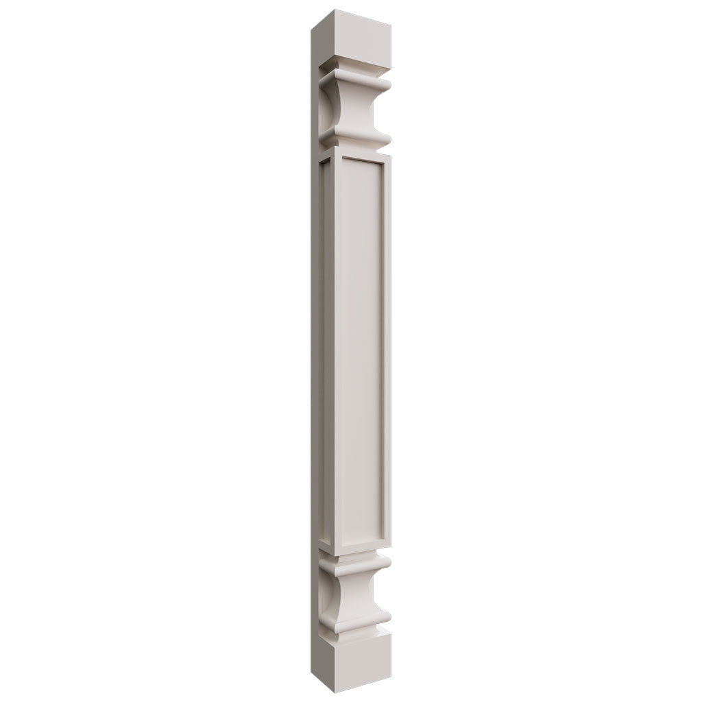 Fabuwood Allure Luna Dove 3" W X 30" H X 1 1/2" D Plain Wall Pilaster